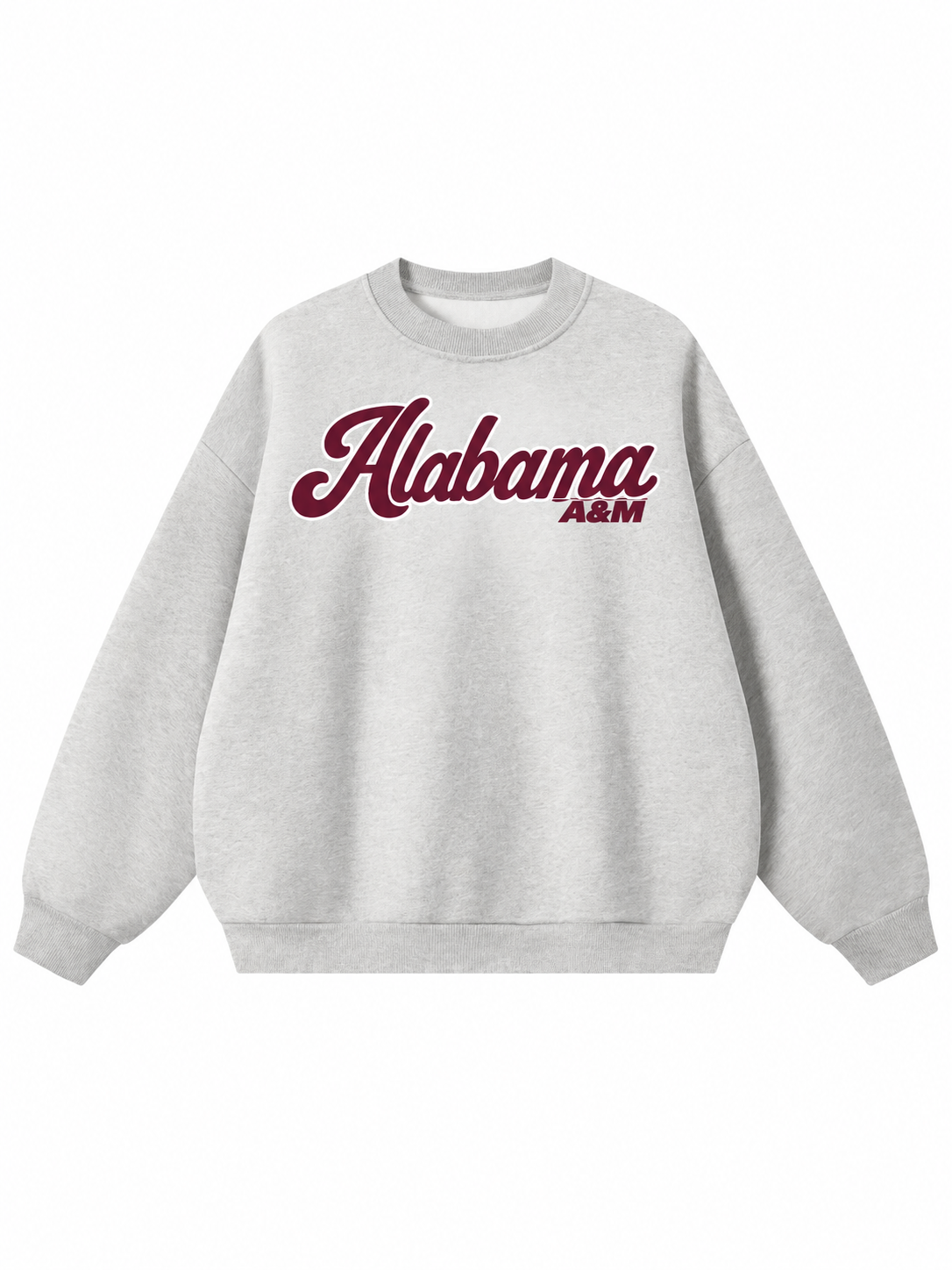 Alabama A&M Campus Collection Boxy Oversized Crewneck front preview