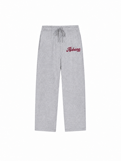 Alabama A&M straight leg sweatpants front