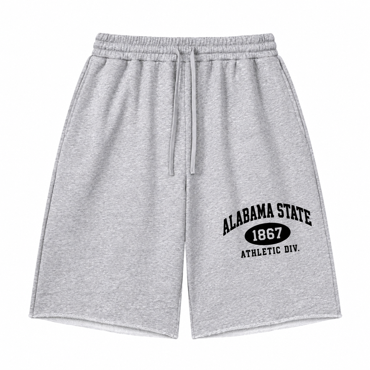 Alabama State Athletic Division Raw Edge Shorts