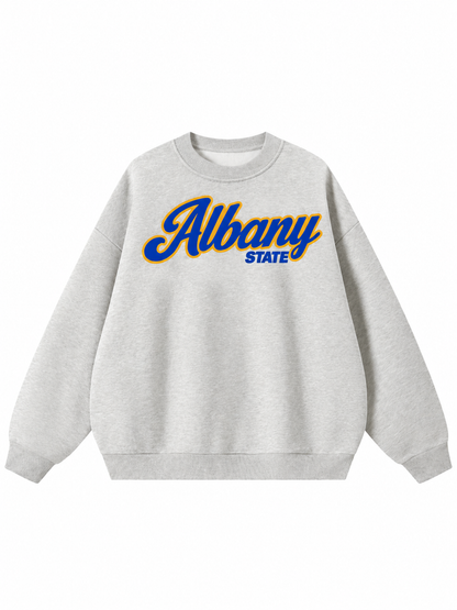 Albany State Campus Collection Boxy Oversized Crewneck front preview