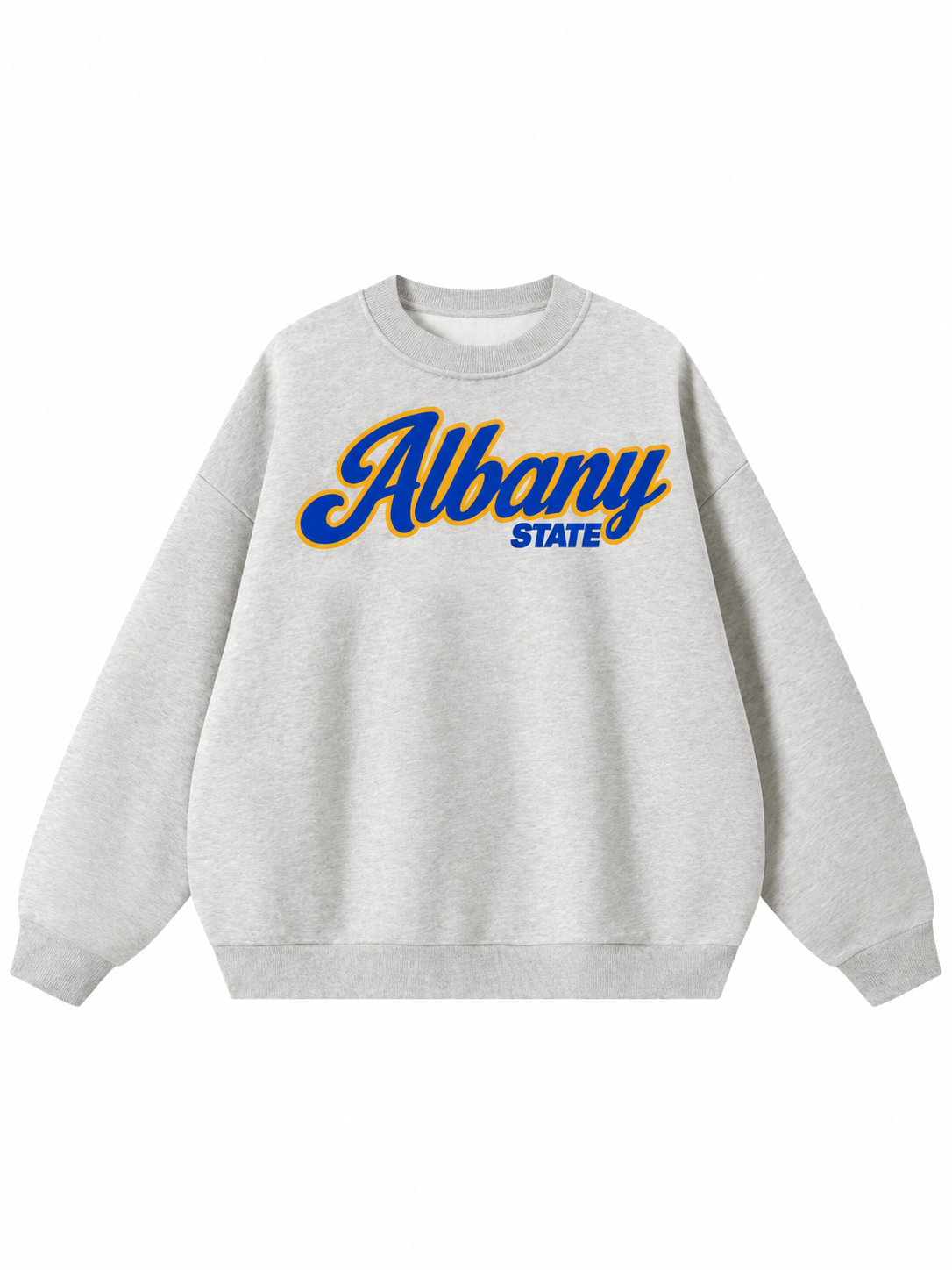 Albany State Campus Collection Boxy Oversized Crewneck front preview