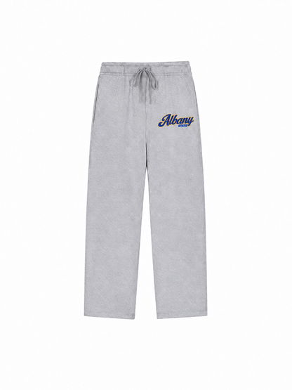 Albany State straight leg sweatpants front