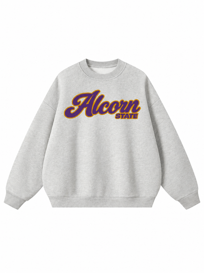 Alcorn State Campus Collection Boxy Oversized Crewneck front preview