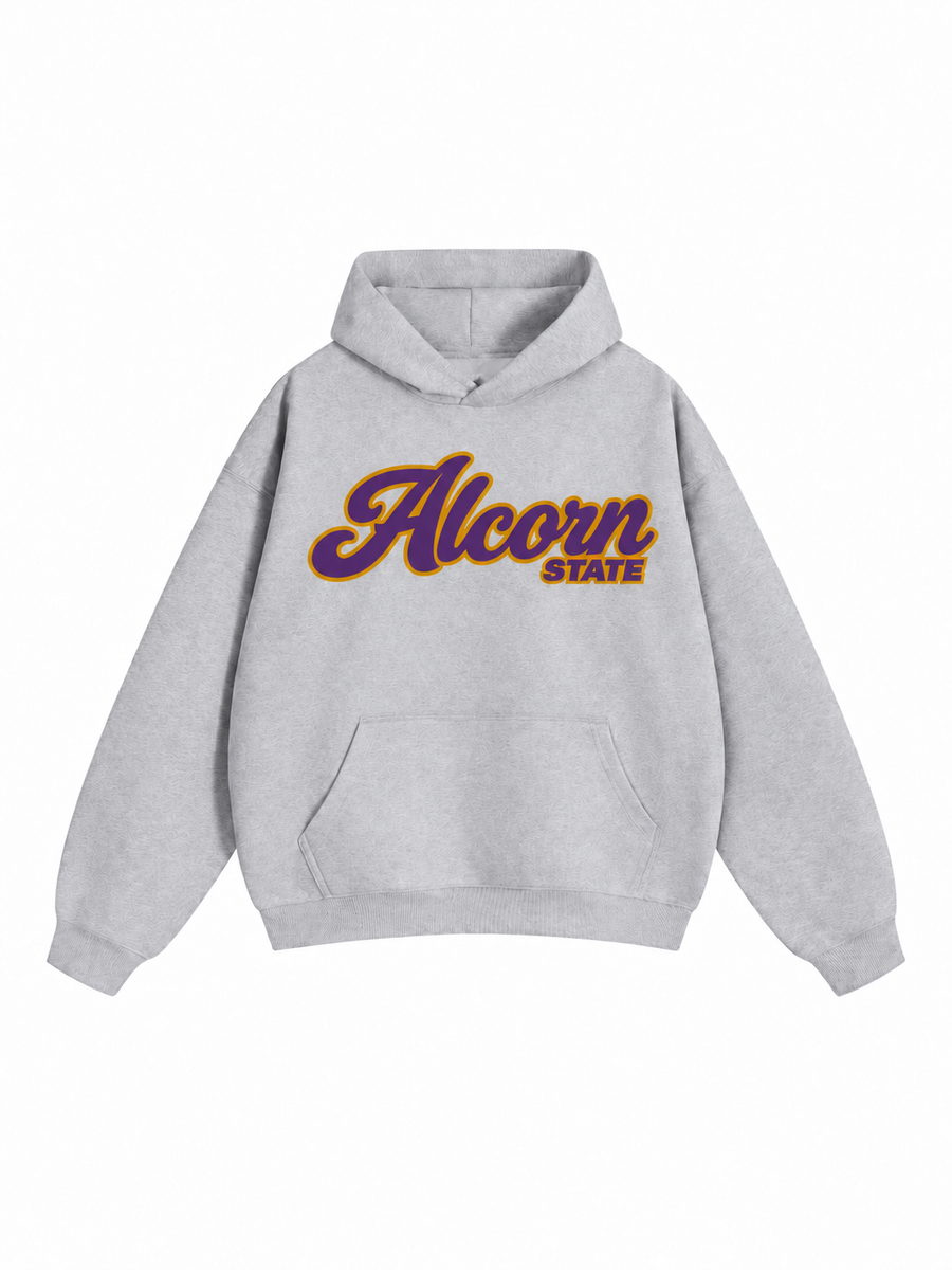 Alcorn State Essential Heavyweight Hoodie front