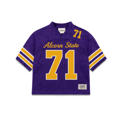 Alcorn State Legacy Jersey in regular school colors, front view