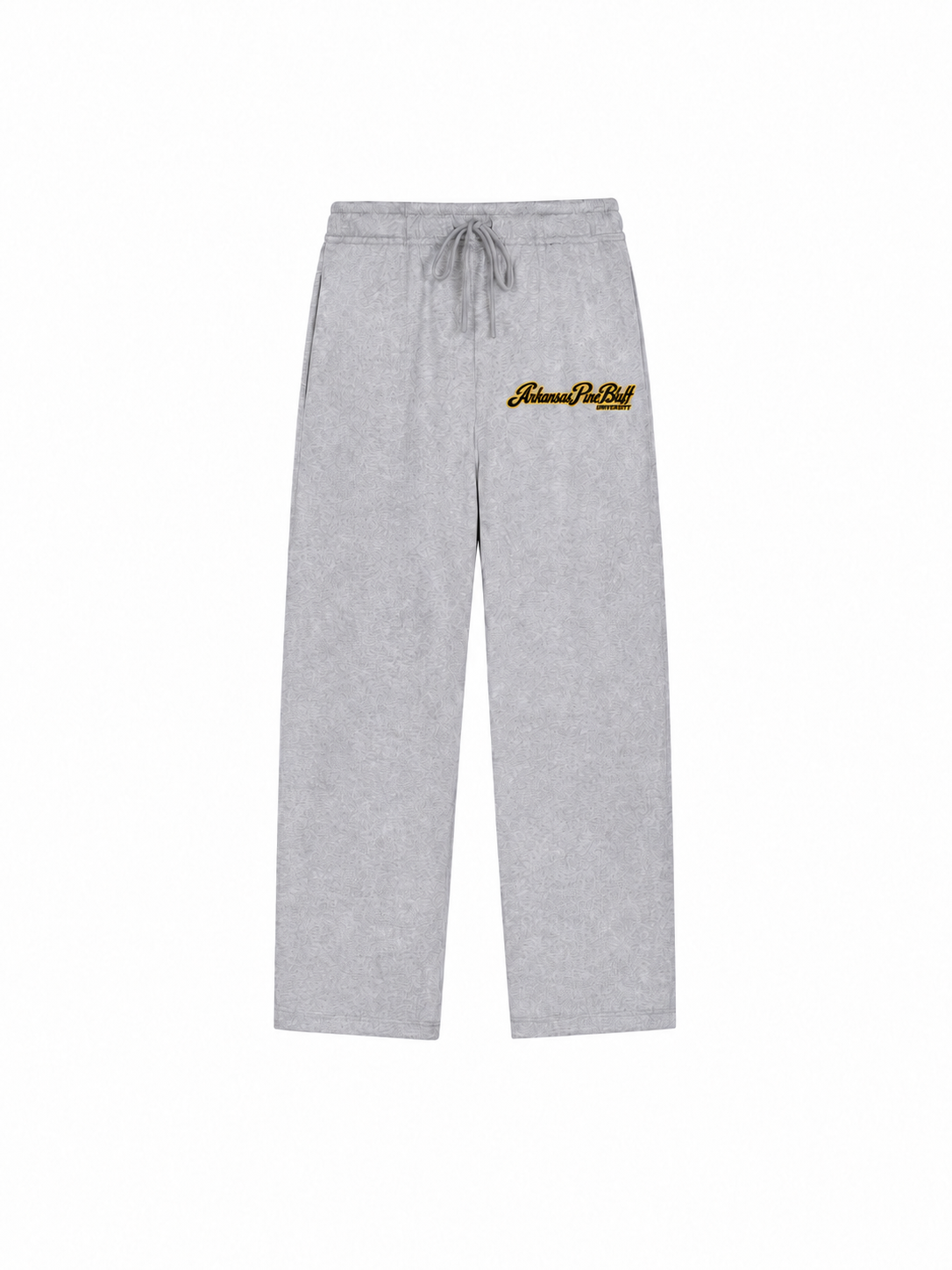 Arkansas Pine Bluff straight leg sweatpants front