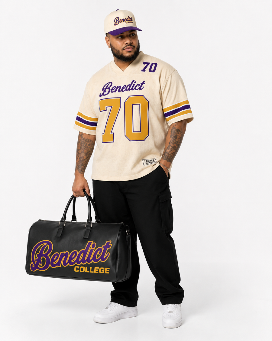 Benedict Legacy Campus Collection male campaign image alternate view