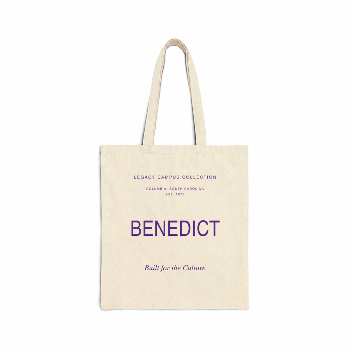 Benedict Legacy Campus Tote in natural canvas