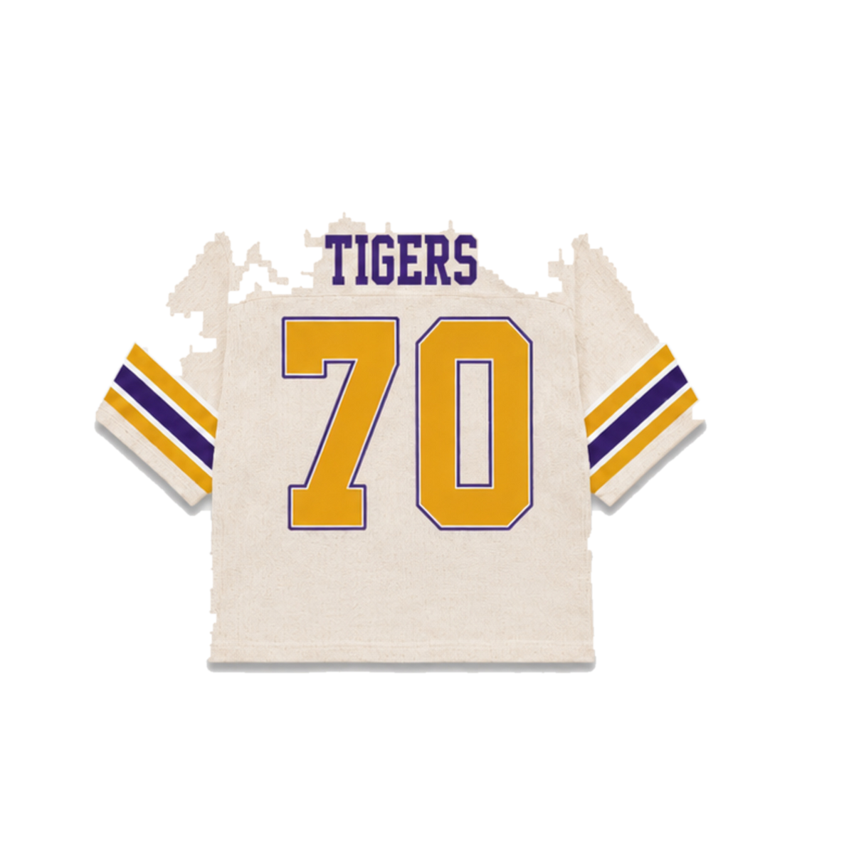 Benedict Legacy Jersey in cream, back view