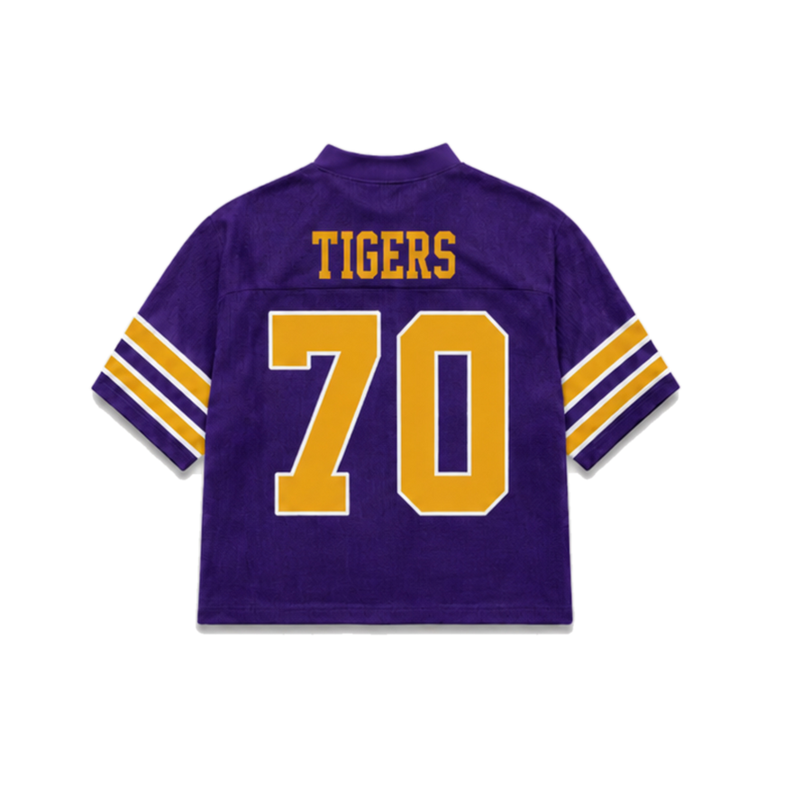 Benedict Legacy Jersey in regular school colors, back view alternate view