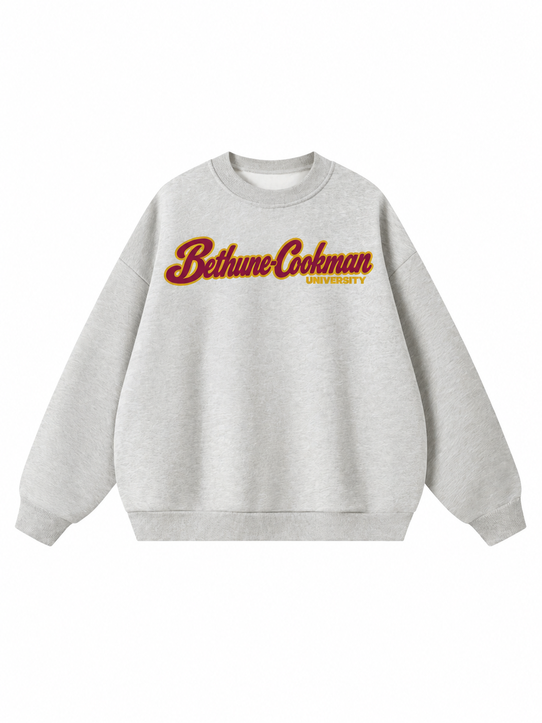 Bethune-Cookman Campus Collection Boxy Oversized Crewneck front preview
