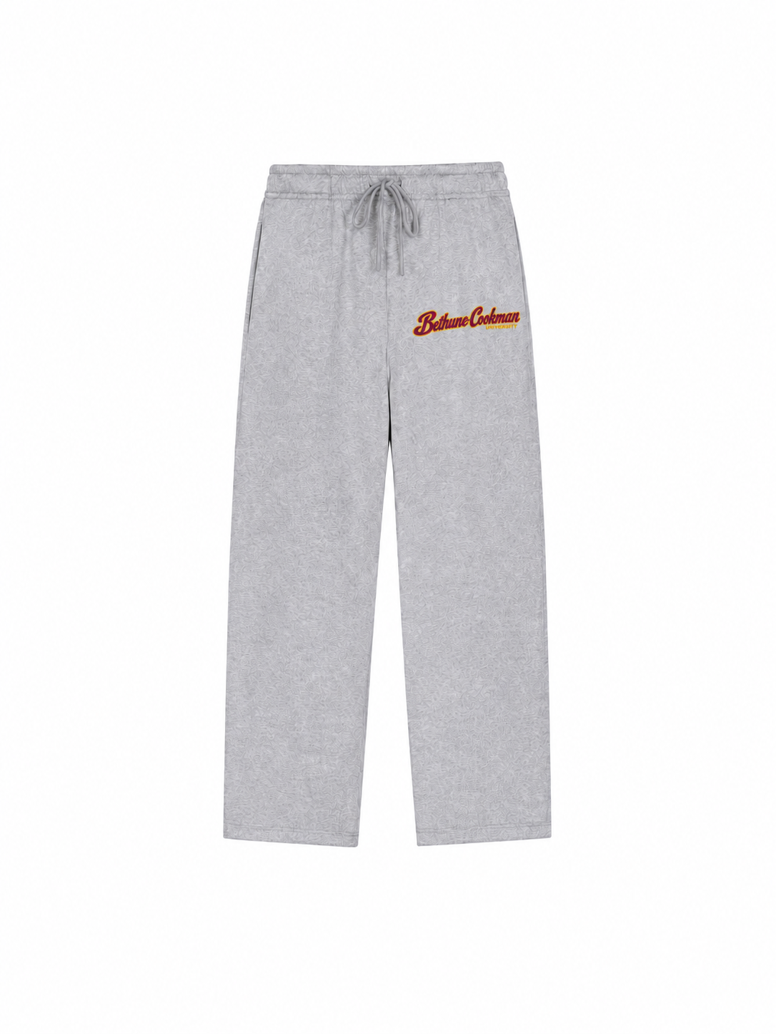 Bethune-Cookman straight leg sweatpants front