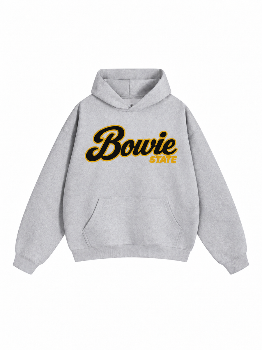 Bowie State Essential Heavyweight Hoodie front