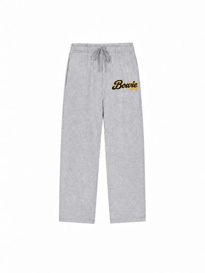 Bowie State straight leg sweatpants front