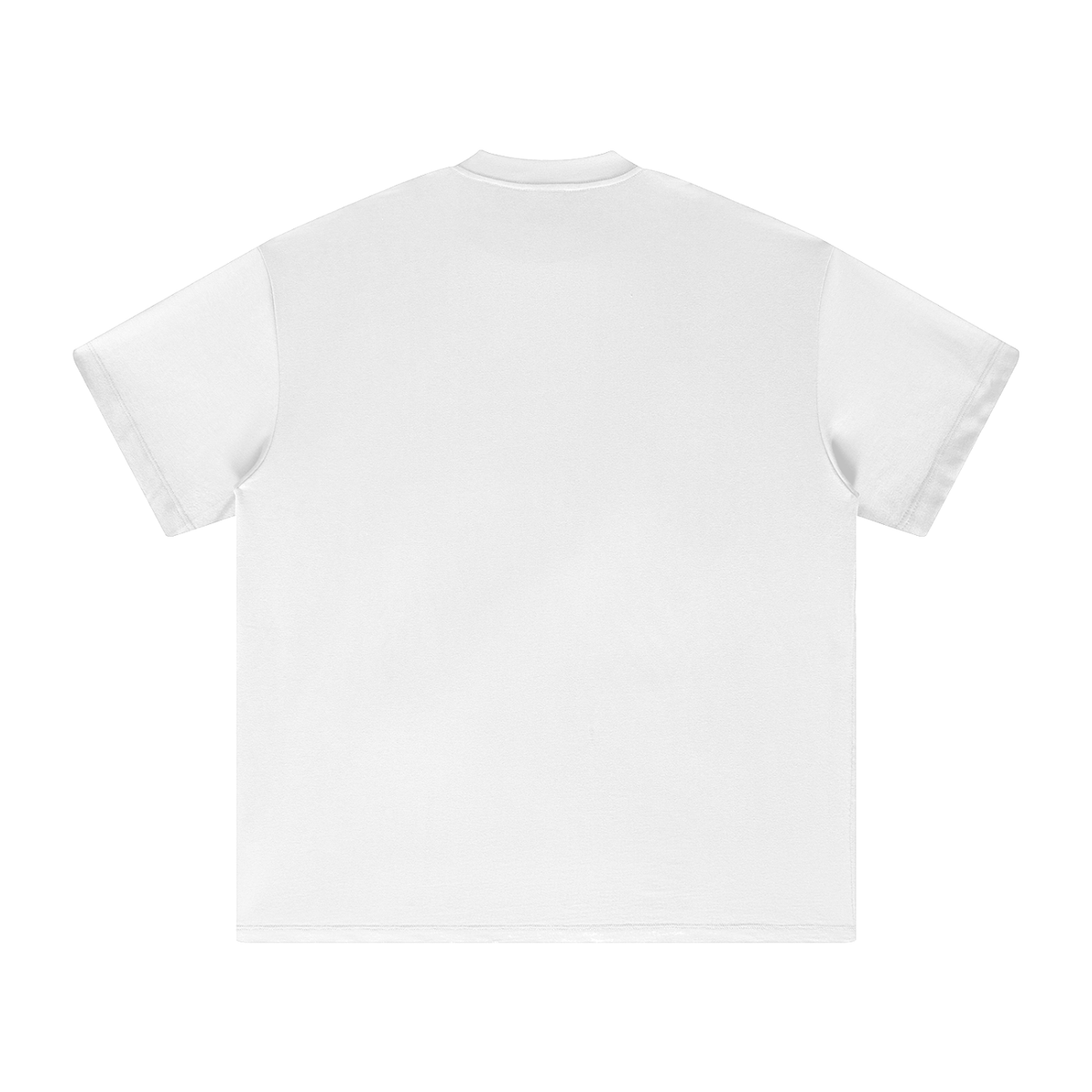 Back view of the white Savannah State Defend Tee.