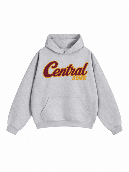 Central State Essential Heavyweight Hoodie front