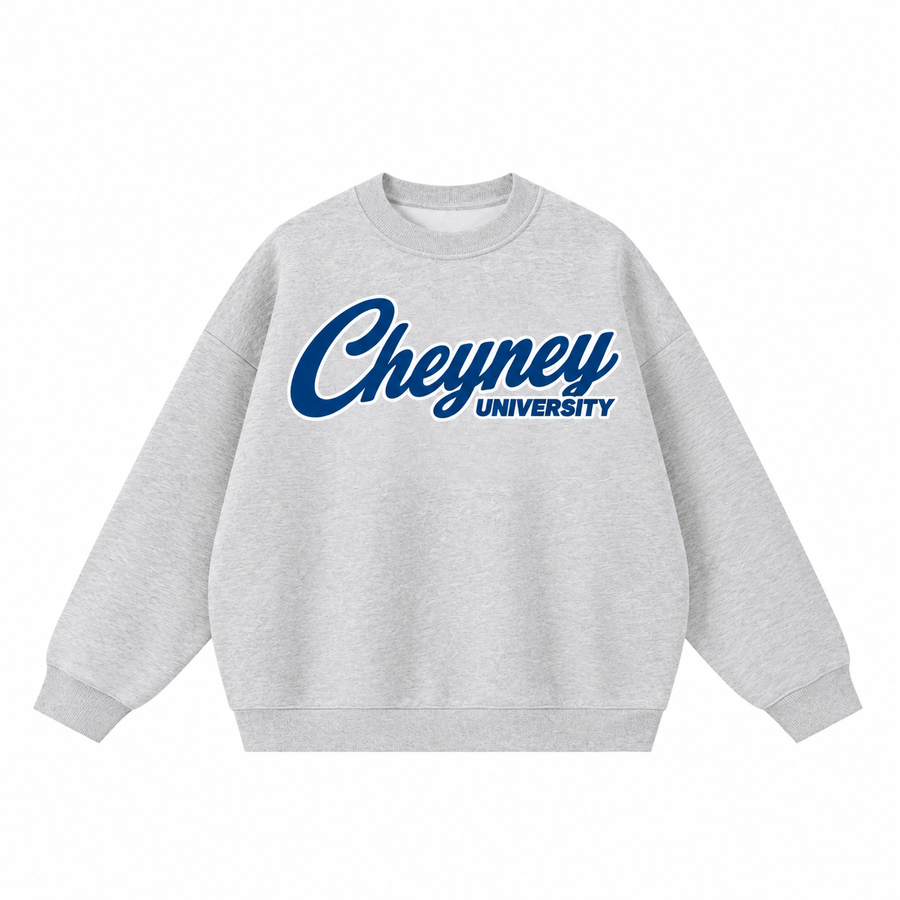 Cheyney University Campus Collection Boxy Oversized Crewneck front preview