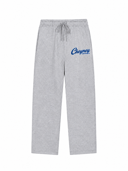 Cheyney University straight leg sweatpants front