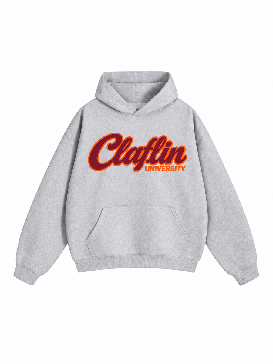 Claflin University Essential Heavyweight Hoodie front