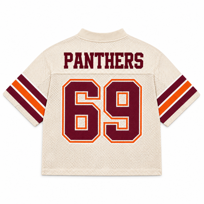 Claflin University Legacy Jersey cream back