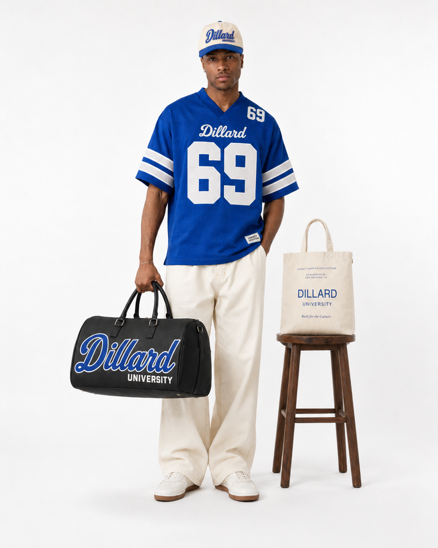 Dillard Legacy Campus Collection male campaign image alternate view
