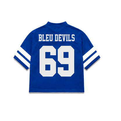 Dillard Legacy Jersey in regular school colors, back view
