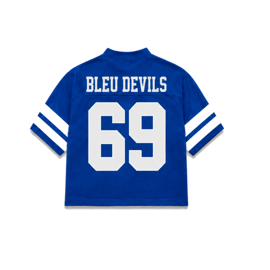 Dillard Legacy Jersey in regular school colors, back view alternate view