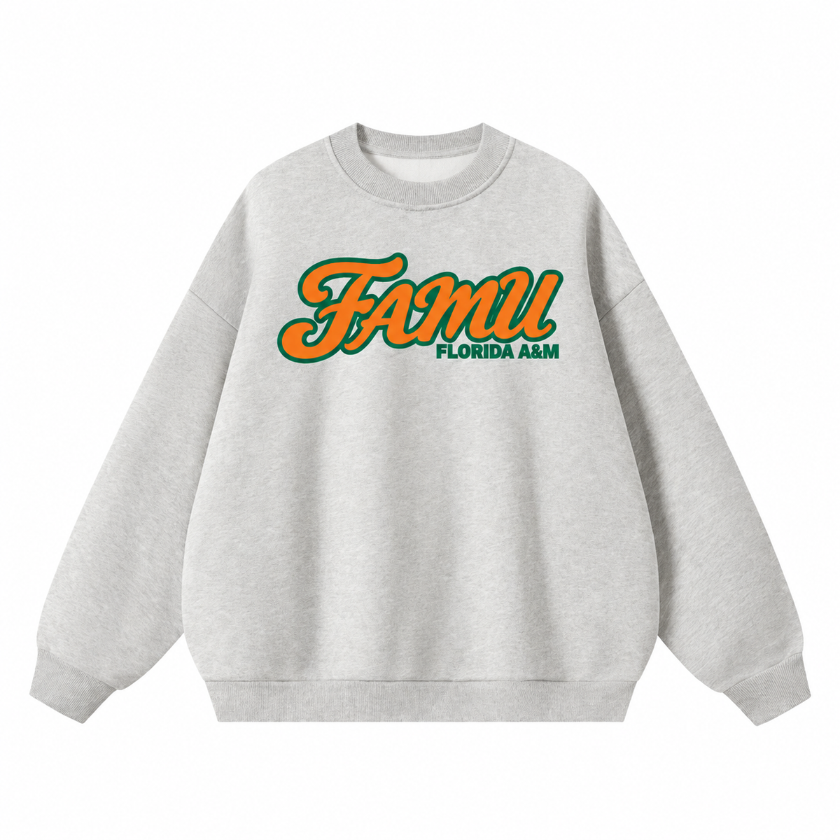 FAMU Campus Collection Boxy Oversized Crewneck front preview