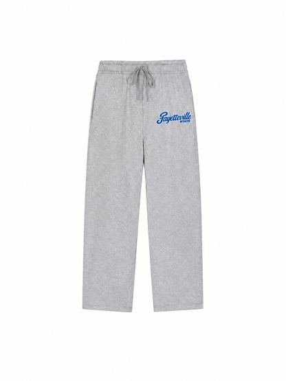 Fayetteville State straight leg sweatpants front
