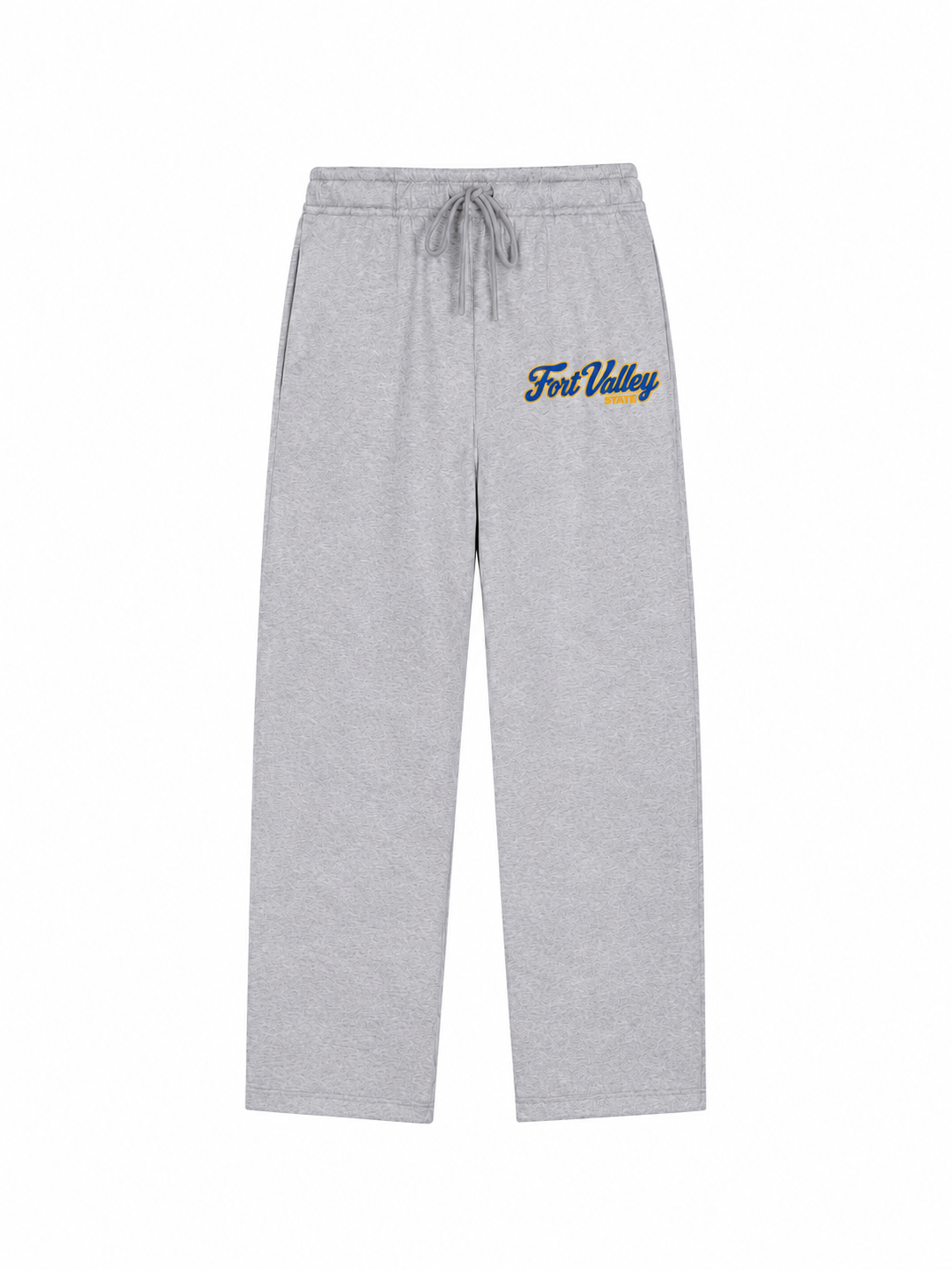 Fort Valley State straight leg sweatpants front