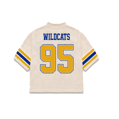 Fort Valley State Legacy Jersey in cream, back view
