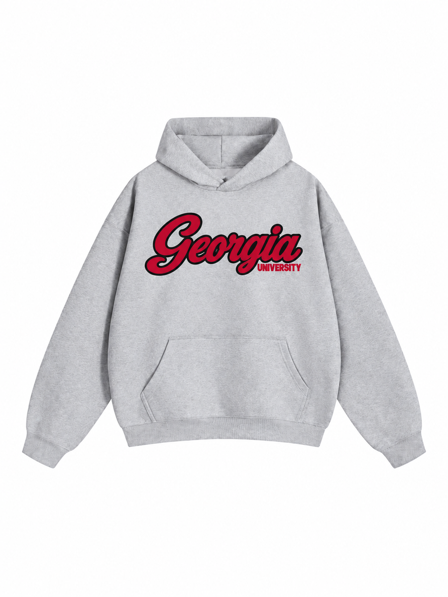 Georgia Essential Heavyweight Hoodie front