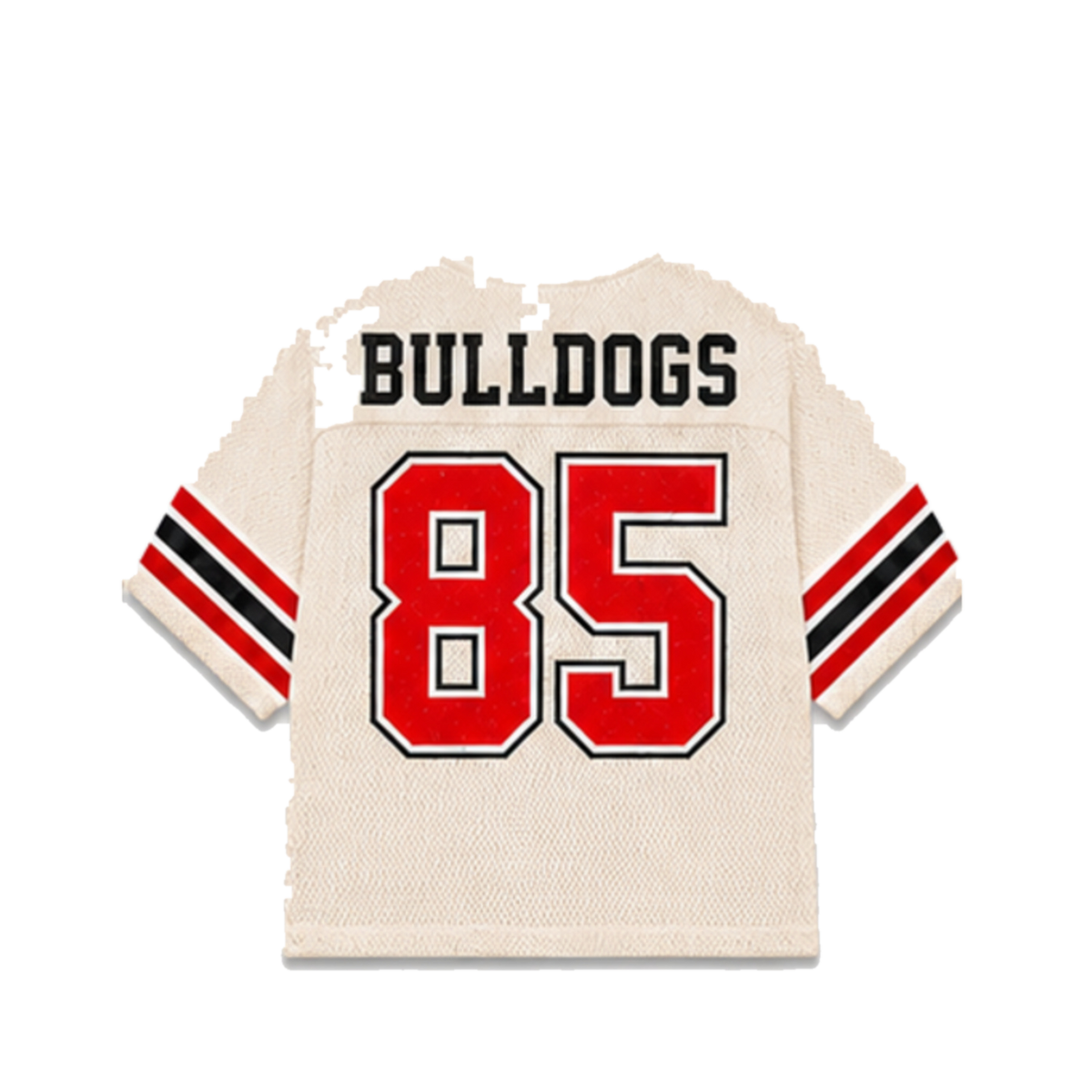 Georgia Legacy Jersey in cream, back view