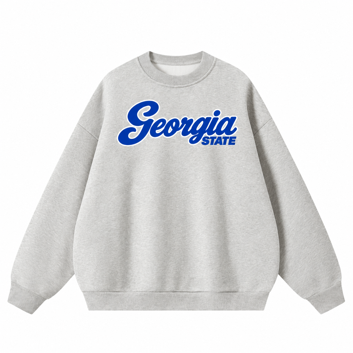 Georgia State Campus Collection Boxy Oversized Crewneck front preview