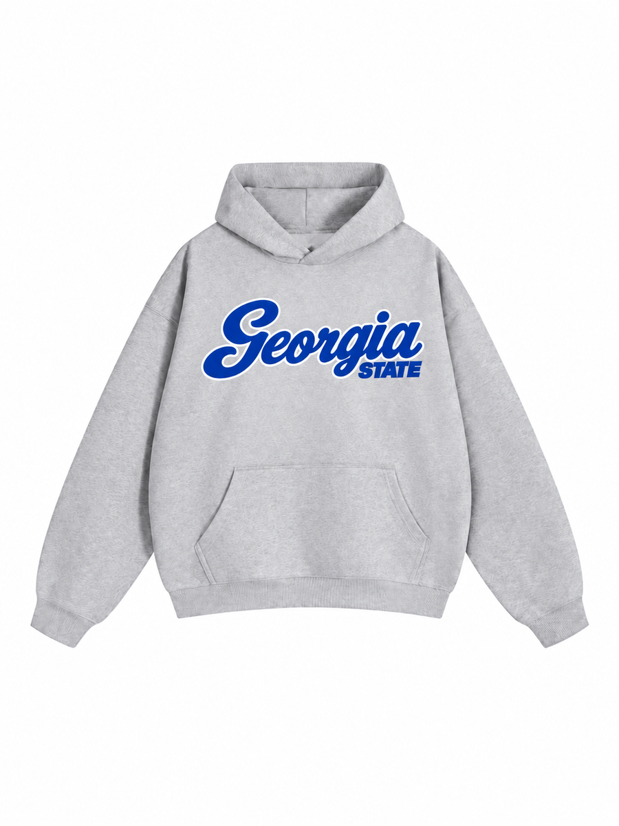 Georgia State Essential Heavyweight Hoodie front