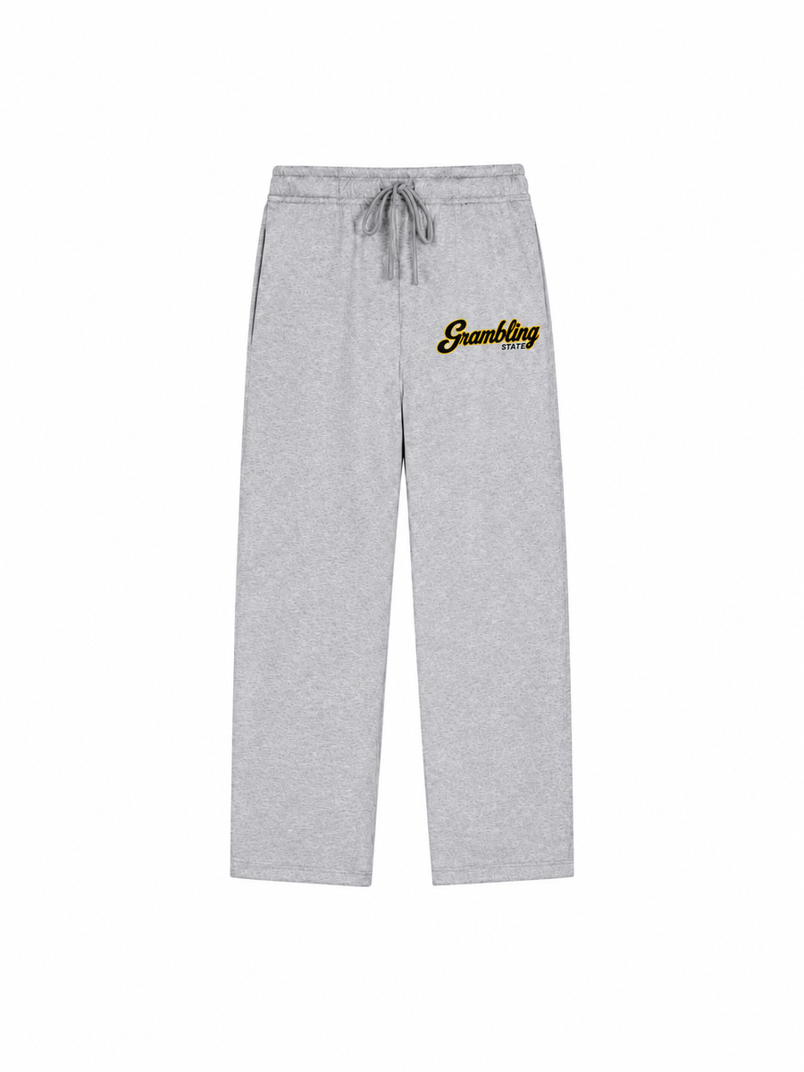 Grambling State straight leg sweatpants front alternate view