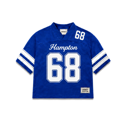 Hampton Legacy Jersey in regular school colors, front view