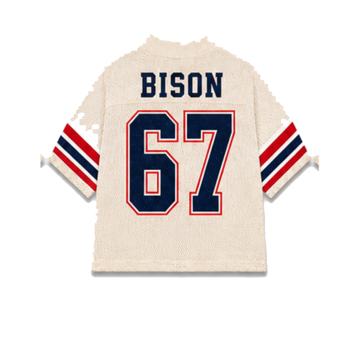 Howard Legacy Jersey in cream, back view
