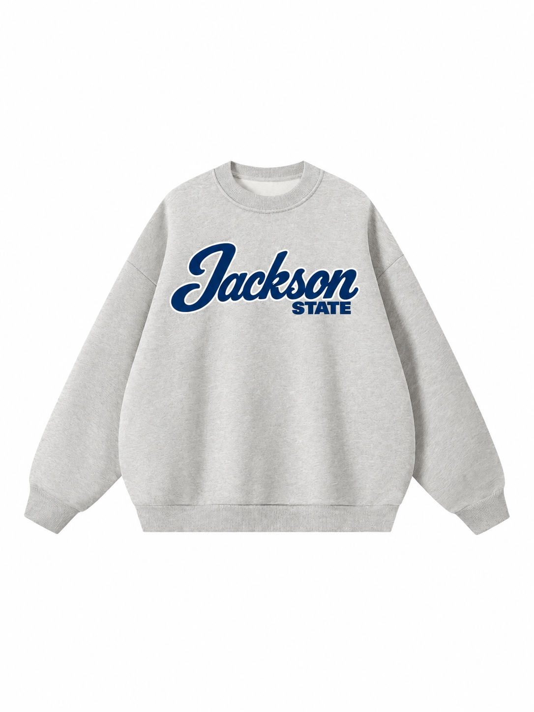 Jackson State Campus Collection Boxy Oversized Crewneck front preview