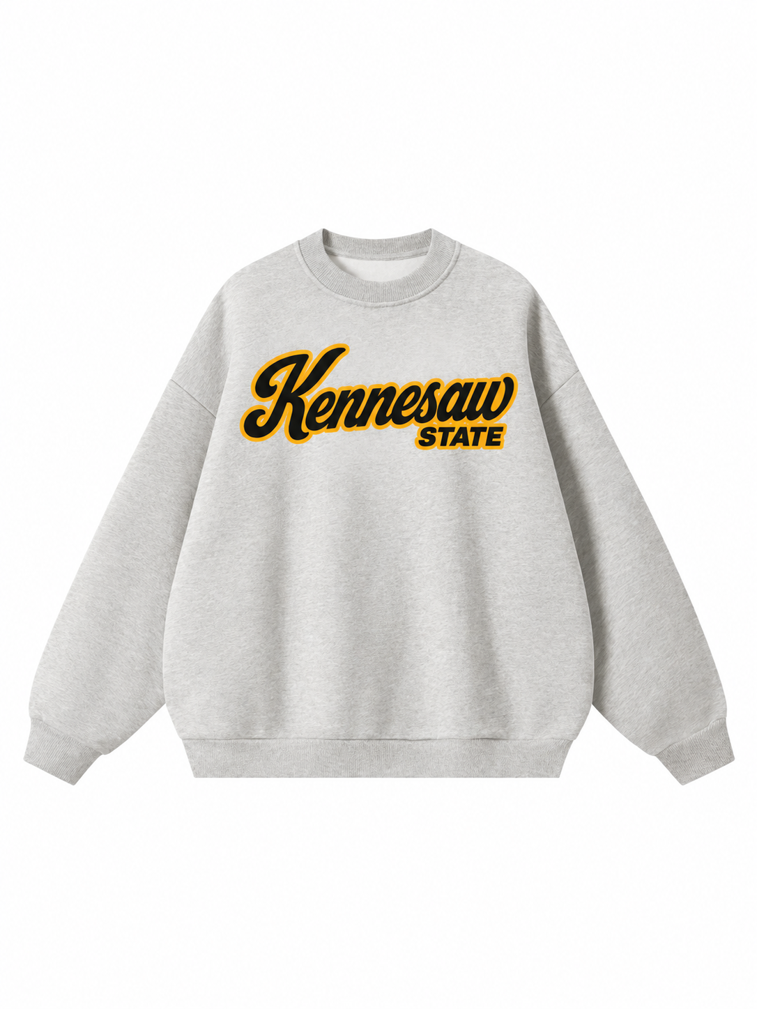 Kennesaw State Campus Collection Boxy Oversized Crewneck front preview