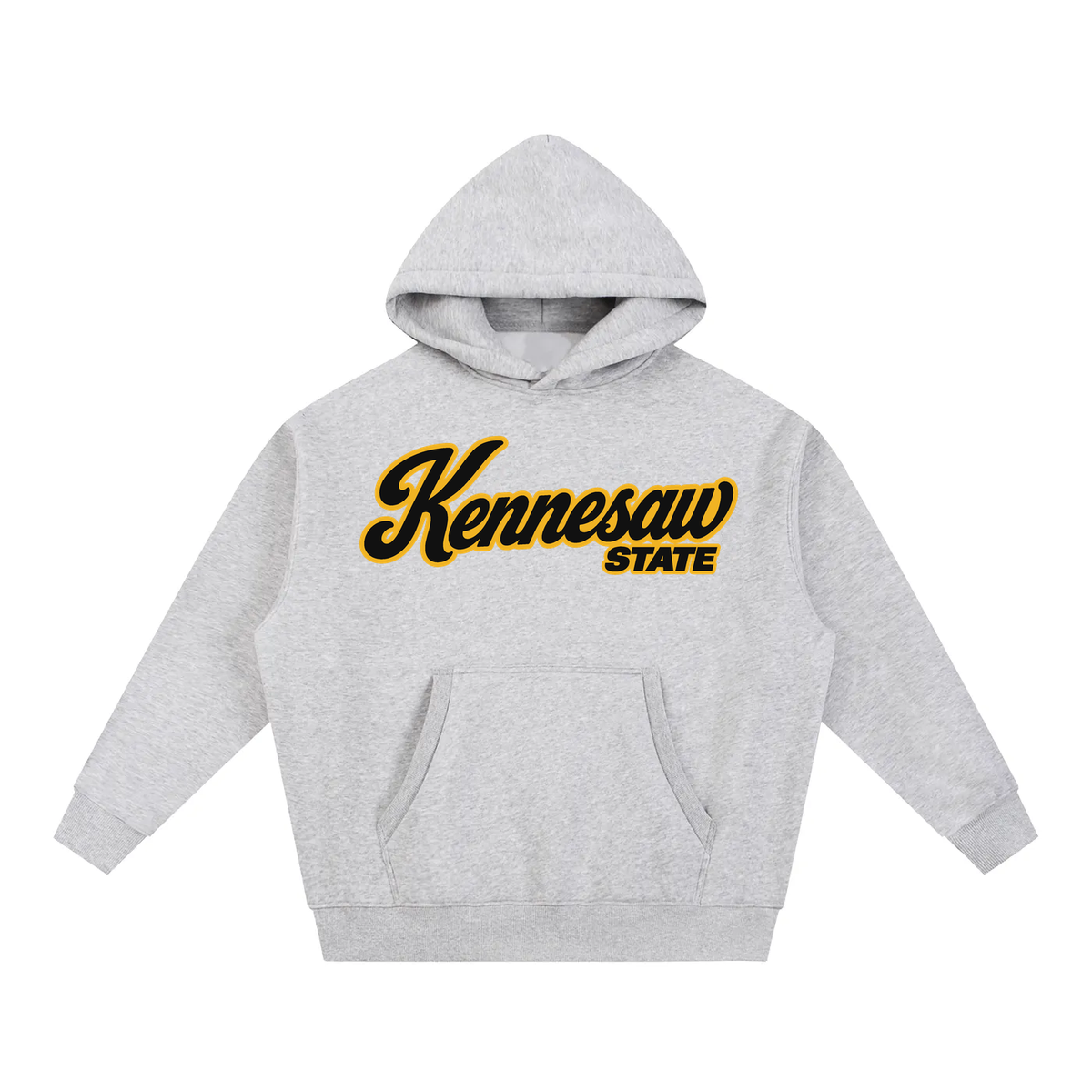 Kennesaw State Campus Collection oversized hoodie on white background