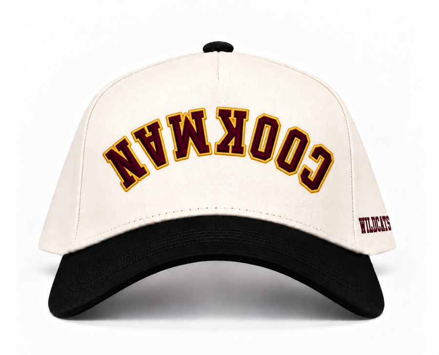 Bethune Cookman upside down Legacy Campus cap front product image