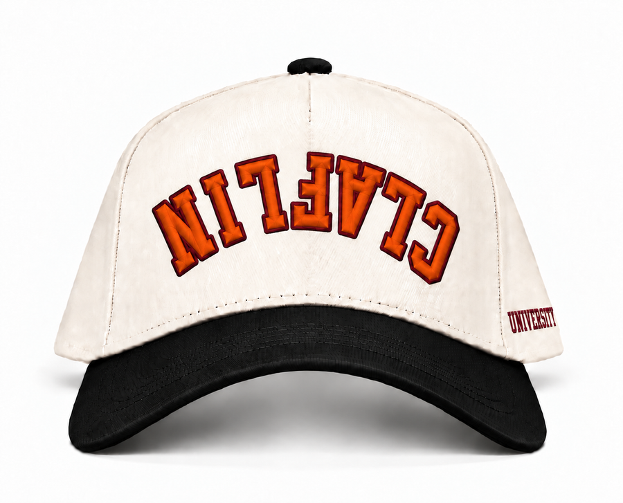 Claflin upside down Legacy Campus cap front product image