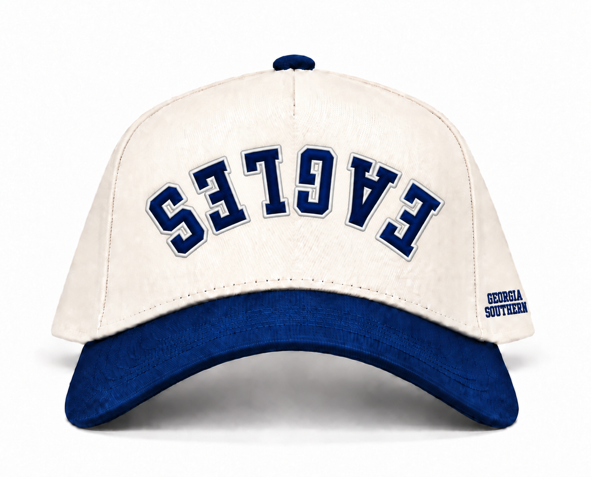 Georgia Southern upside down Legacy Campus cap front product image