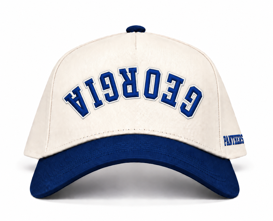 Georgia State upside down Legacy Campus cap front product image