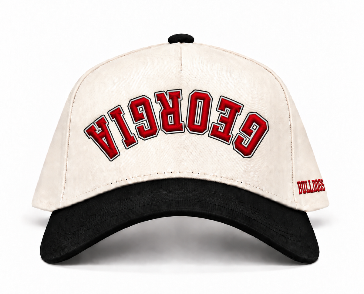 Georgia upside down Legacy Campus cap front product image
