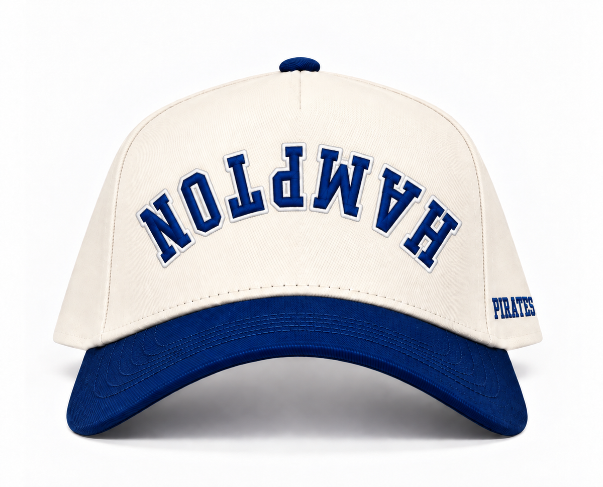 Hampton upside down Legacy Campus cap front product image