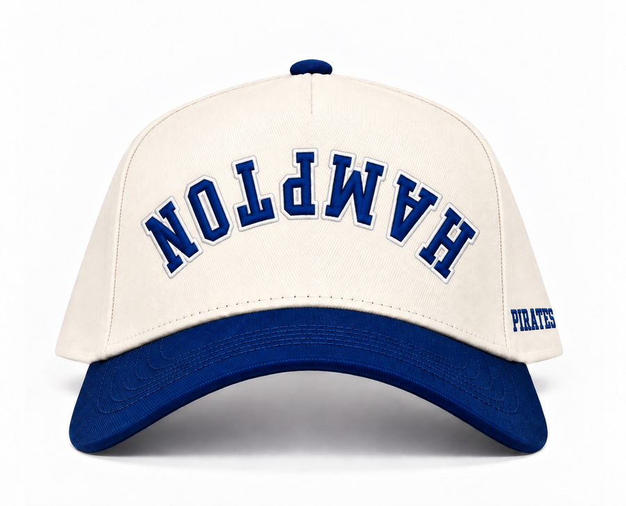 Hampton upside down Legacy Campus cap front product image