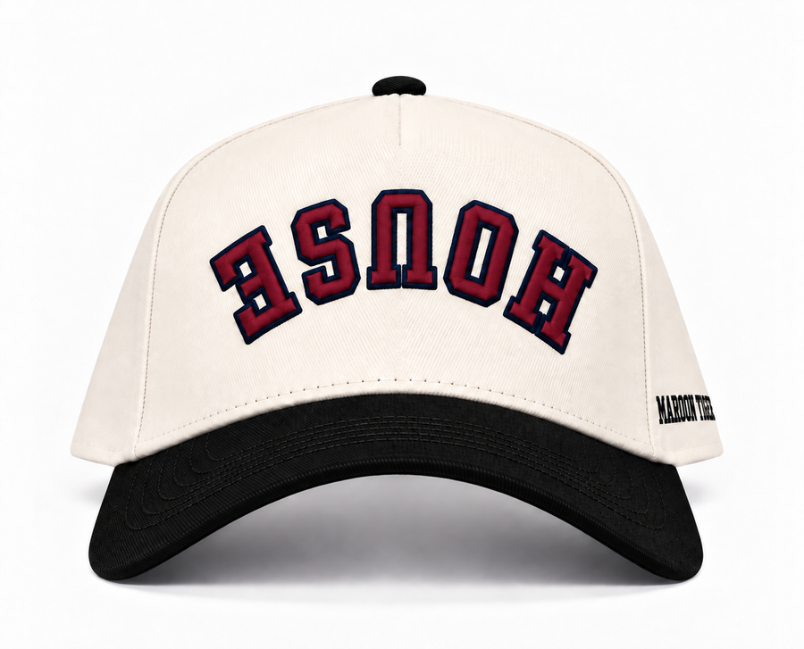 Morehouse upside down Legacy Campus cap front product image