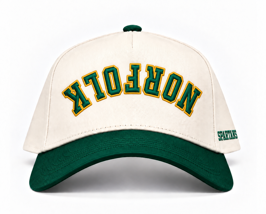 Norfolk State upside down Legacy Campus cap front product image